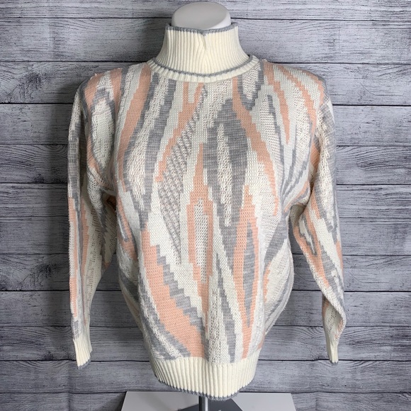 Alfred Dunner Sweaters - Vintage Alfred Dunner Collared Sweater